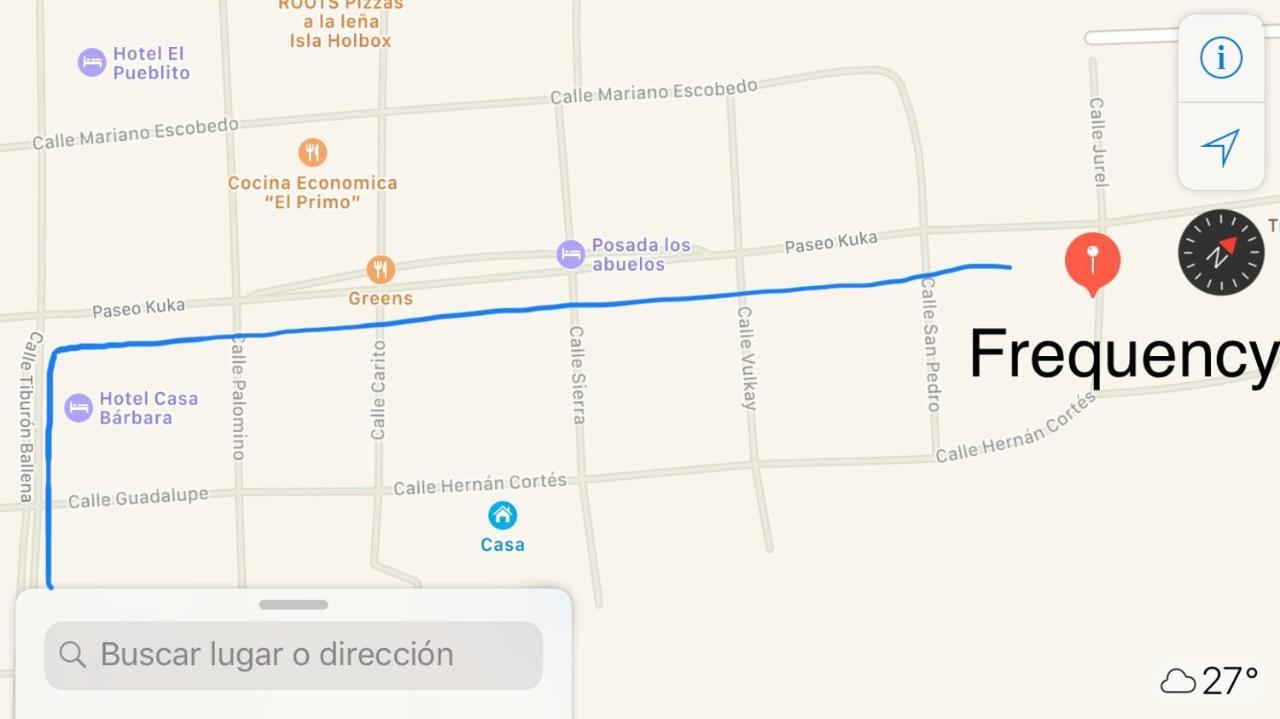 Frequency Hotel Isla Holbox ภายนอก รูปภาพ